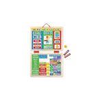 Melissa & Doug Ilk Günlük Manyetik Takvimim, Gelişimsel Oyuncak, Mıknatıslı Aktiviteler, 3+, Erkek - 1 Adet - 0 - Siyah