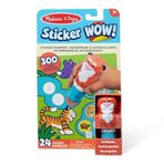 Melissa & Doug Sticker Wow!™ 24 Sayfalık Aktivite Pedi ve Çıkartma Damgası, 300 Çıkartma, Sanat ve El Sanatları Fidget Oyuncak Koleksiyon Karakteri - Kaplan Yaratıcı Oyun Kız ve Erkek Çocuklar için