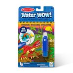 Melissa & Doug Water Wow! Su İle Boyama Kitabı - Dinozor, aktivite kitabı, seyahat, 3+ yaş, erkek veya kız çocuklar için hediye
