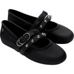 Melissa Soft Ballerina Studs Ad Kız Çocuk - Kadın Babet Siyah 37049