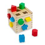 Melissa&Doug 10575 Ahşap Küp Şekil Bulmaca