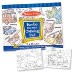 MELISSA&DOUG DEV BOYAMA KİTABI MAVİ