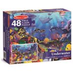 Melissa&Doug MD000427 Deniz Altı 48 Parça Dev Yer Yapbozu
