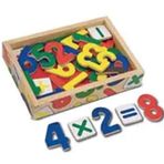 Melissa&Doug MD000449 Ahşap Mıknatıslı Rakamlar Eğitici Oyuncak