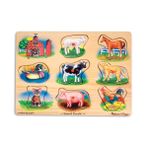 MELISSA&DOUG SESLİ YAPBOZ / ÇİFTLİK HAYVANLARI