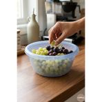 Melkan Home Badya & Bulaşık Leğeni & Hamur & Yoğurt Mayalama Kabı Çok Amaçlı Badya 6 Litre Mavi