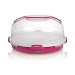 Melkan Home Hazneli Kek Fanusu Pasta Fanusu 7 Litre + 2,5 Litre Hazneli - Pembe