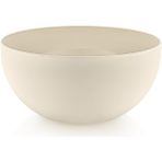 Melkan Home Kase Yuvarlak Sert Plastik Büyük Boy 8,5 lt 15 cm Krem
