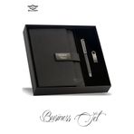 MELL & SWIPE Kişiye İsme Özel Premium Kartvizitli Ajanda Kalem 16GB USB Set Termo Deri Defter Kutulu Hediyelik