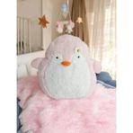 Mellito Sevgiliye Hediye ve Bebek Odalari Için Penguen Yastık Peluş Oyuncak - Pembe