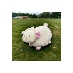Mellito Toyzz 30 Cm Sevimli Beyaz Kuzu Peluş Oyuncak & Uyku Arkadaşı & Hediyelik Tombul Kuzucuk