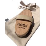 Mellys' Nature%100 Doğal At Kılı Vücut Fırçası (Dry Brushing)