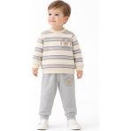 Melodi Kids Erkek Çocuk Mevsimlik Alt Üst Takım Eşofman - 5-6 Y - Gri
