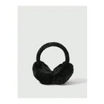 Melodi Scarf Kadın Soğuktan Koruyucu Soft Peluş Kışlık Kulaklık Kulak Isıtıcı Siyah MLDKPK001