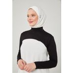 Melodi Scarf Kadın Tesettür Bolero Siyah