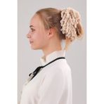 Melodi Scarf Tesettür Için Slim Ince Eşarp Topuzu Topuz Tokası - Standart - Bej - Bej