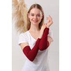 Melodi Scarf Tesettür Kolluk Bordo - Standart