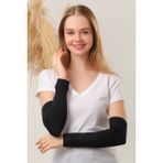 Melodi Scarf Tesettür Kolluk Siyah - Standart