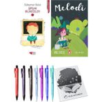 Melodi ve Şipşak Bilmeceler 1 2'li Set + Hediyeli
