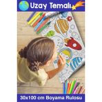 Melolisa 30X100 cm Uzay ve Gezegenler Boyama Kağıdı