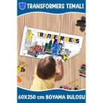 Melolisa Transformers Temalı Dev Boyama Rulosu 60X250 cm