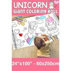 Melolisa Unicorn Dev Boy Boyama Kağıdı - Tek Boynuzlu At Boyama - Jumbo Painting Paper 60x250 CM