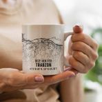 Melouro Bize Her Yer Trabzon Şehir Haritası Baskılı Porselen Kupa Bardak 300 ml - Beyaz - Siyah - 388 ml