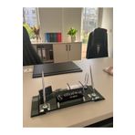 MELOZİ HOME Kristal Cam Masa İsimliği Modern Şık ve Yenilikçi Ofis Dekoru Tüm Meslek Gruplarına Özel İsimlik
