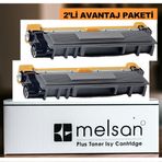 Melsan Brother ile Uyumlu TN-2355 Toner 2Li Paket 2600 Sayfa Muadil