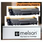 Melsan Brother MFC-L2355 Toner 2li Paket 2600 Sayfa Muadil - Siyah - 0,5