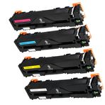 Melsan Hp ile Uyumlu Color LaserJet Pro M254dw, M254dnw Toner Takım Yüksek Kapasite 3200 Sayfa Muadil 4 Renk