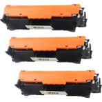 Melsan Hp Laserjet Pro Mfp M130A Toner Uyumlu 3 Adet Yüksek Kapasite Muadil - Siyah - 0,35 - 1,10 kg