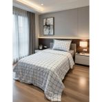 Melse Home Tek Kişilik Nevresim Takımı - Gri - 100 x 200 cm