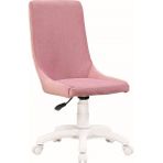 Meltem 3010 Classy Beyaz - Pembe Genç Odası Amortisörlü Tekerlekli Çalışma Sandalyesi