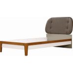 Meltem Natura Genç Odası Tek Kişilik Karyola 100x200 cm - 100 x 200 cm - Ahşap