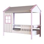 Meltem Smart Cozy Pembe Çocuk Odası Montessori Karyola 100x200 Cm