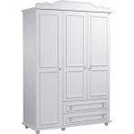 Meltem Smart Kral Beyaz Bebek Odası Üç Kapılı Dolap