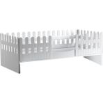 Meltem Smart Soft Çocuk Odası Montessori Karyola - 90X190 cm - 90 x 190 cm - Beyaz
