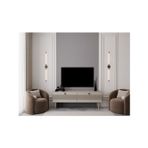 Melura Home Tv Ünitesi - Tv Sehpası 140 Cm %100 Mdf Lake Ahşap Ayaklı