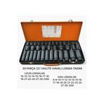 Melzohome 35 Parça 1/2 Siyah Ağır Lokma Takımı