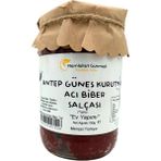 memleket gurme Antep Güneş Kurutma Acı Biber Salçası 700 gr