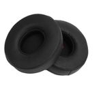 Memory Foam Koyun Derisi Deri Kulak İçi Kulaklık Kulak Yastıkları, Mükemmel Konforlu Kulaklık Için Yedek Kulak Pedleri, Daha Net Ses Kalitesi, Daha Uzun Hizmet Ömrü (BLACK)