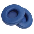 Memory Foam Koyun Derisi Deri Kulak İçi Kulaklık Kulak Yastıkları, Mükemmel Konforlu Kulaklık Için Yedek Kulak Pedleri, Daha Net Ses Kalitesi, Daha Uzun Hizmet Ömrü (BLUE)