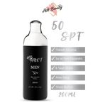 Men 200 ml SPF50+ Vücut Güneş Kremi Sekiz Saat Suya Dayanıklı Yüksek Koruma Aloe Vera Shea Butter