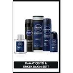 Men Erkek Damat Çeyiz Seti, Duş Jeli 500ml, Deodorant 150ml, Roll-on 50ml, Tıraş Köpüğü, Losyon100ml