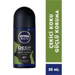 Men Erkek Roll-on Deodorant Deep Dimension Amazonia 50ml, 48 Saat Anti-perspirant Ter Koruması