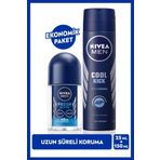 Men Erkek Sprey Deodorant Cool Kick Fresh 150ml Ve Mini Roll-on Fresh Active 25ml