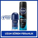 MEN Erkek Sprey Deodorant Deep Aktif Karbon 150ml ve Fresh Active Mini Roll-on 25ml