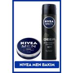 MEN Erkek Sprey Deodorant Deep Dimension 150ml ve Nemlendirici Erkek Bakım Kremi 75ml
