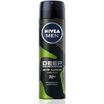 Men Erkek Sprey Deodorant Deep Dimension Amazonia 150Ml, 72 Saat Anti-Perspirant Ter Koruması